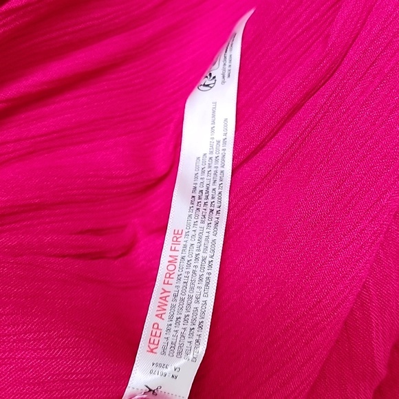 🆕 FREE PEOPLE Santa Maria Maxi XL Love Potion bright pink - Picture 15 of 16